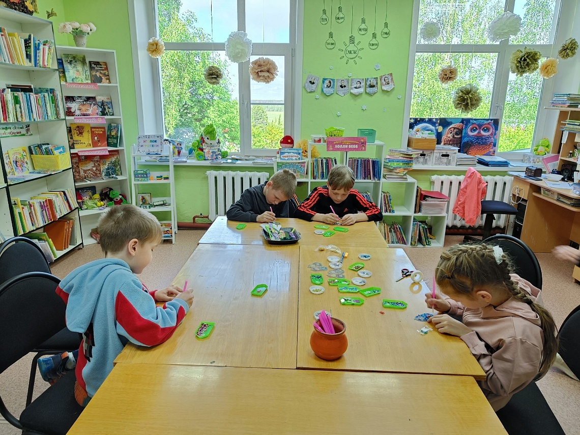 мастер-класс в Детской библиотеке