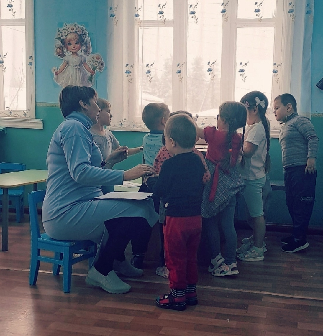 Веселые минутки: Читаем Барто в Хетовской библиотеке